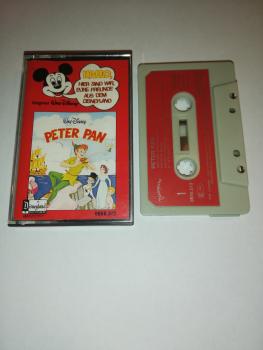 Peter Pan Hallo hier sind wir, eure Freunde aus dem Disneyland Grau mit Roten Aufkleber 0656.513 Disneyland